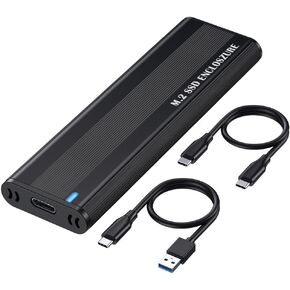 ChenYang USB 3.2 to M.2 NVME/SATA SSD Enclosure Reader,USB 3.2 Gen 2x2 20Gbps Tool Free Enclosure Adapter Support 2242/2260/2280mm with RTL9220 Chipset in Kuwait