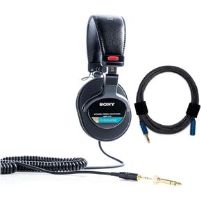 Sony - MDR7506 Folding Professional Closed Ear Headphones W/Nylon Braided Cable - in Saudi Arabia