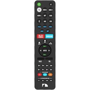 Nakamichi Shockwafe 7.1 7.2 9.2 DTS-X/Atmos Soundbar Remote. Does not Work w Other Models (Shockwafe SSE Series) in Kuwait