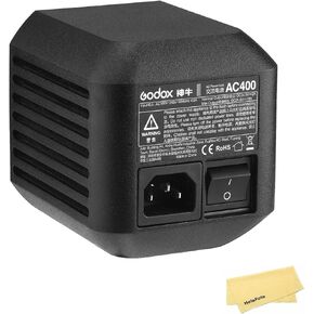 وحدة طاقة التيار المتردد Godox AC400، محول مصدر وحدة طاقة التيار المتردد لـ Godox AD400Pro، متوافق مع Flashpoint XPLOR400 PRO in Kuwait