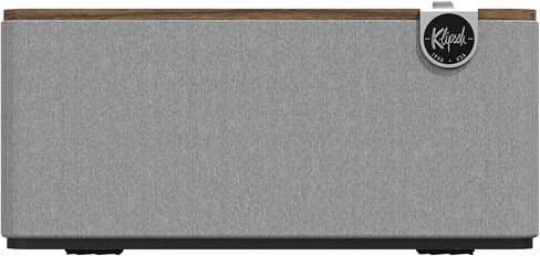 Klipsch The One Plus Premium Bluetooth Speaker System with Two 2.25" Full Range Drivers, 4.5" Woofer, Bluetooth 5.3 with Up to 40 ft. of Distance, Walnut in Kuwait
