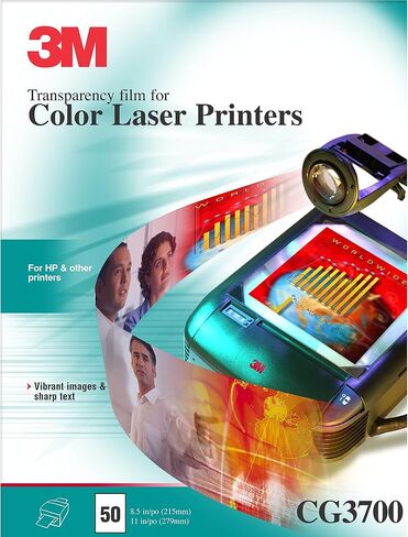 3M CG 3700 Color Laser Transparency Film in Saudi Arabia
