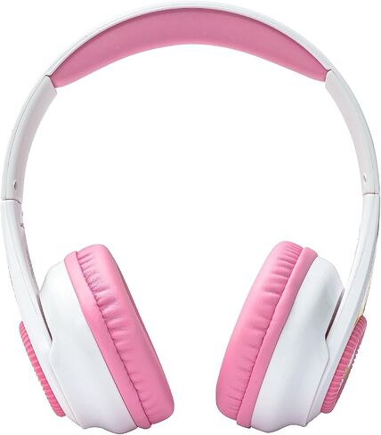 eKids Disney Princess Bluetooth Headphones with EZ Link+, Wireless Headphones with Microphone and Audio Cable, Kids Headphones for School, Home, or Travel in Saudi Arabia