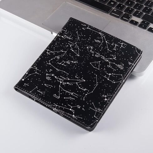 Stand Case for Kindle Oasis (9th Generation 2017 Release and 10th Generation 2019 Release) - PU Leather Folio Sleeve Cover with Hand Strap and Auto Sleep/Wake (Starry Sky) in Kuwait
