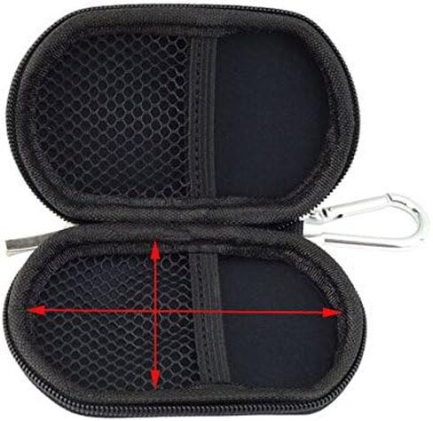 [حافظة محرك فلاش USB] - حامل منظم الملحقات الإلكترونية المحمول المقاوم للماء والصدمات من Lensfo / حقيبة محرك فلاش USB - وردي in Kuwait