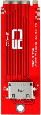 xiwai PCI-E 3.0 PCI-Express 4.0 NVME M.2 M-Key to Oculink SFF-8612 SFF-8611 Host Adapter for PCIe U.2 eGPU SSD 2260 2280 in Saudi Arabia