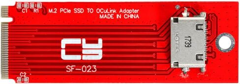 xiwai PCI-E 3.0 PCI-Express 4.0 NVME M.2 M-Key to Oculink SFF-8612 SFF-8611 Host Adapter for PCIe U.2 eGPU SSD 2260 2280 in Saudi Arabia