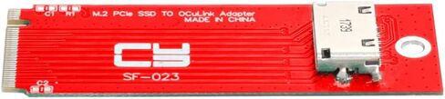 xiwai PCI-E 3.0 PCI-Express 4.0 NVME M.2 M-Key to Oculink SFF-8612 SFF-8611 Host Adapter for PCIe U.2 eGPU SSD 2260 2280 in Saudi Arabia