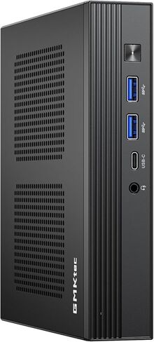 كمبيوتر GMKtec M4 صغير Intel i9-11900H(4.9 جيجا هرتز) 8C/16T، أجهزة كمبيوتر صغيرة 32 جيجا DDR4 1 تيرابايت M.2 NVMe PCIe4.0 SSD مع 6 منافذ USB، ثلاثي HD 4K، WiFi6/BT5.2 in Kuwait