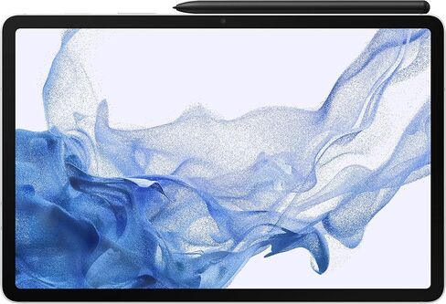 SAMSUNG Galaxy Tab S8+ Android Tablet, 12.4'' Large AMOLED Screen, 128GB Storage, Wi-Fi 6E, Ultra Wide Camera, S Pen Included, Long Lasting Battery, Silver (Renewed in Saudi Arabia