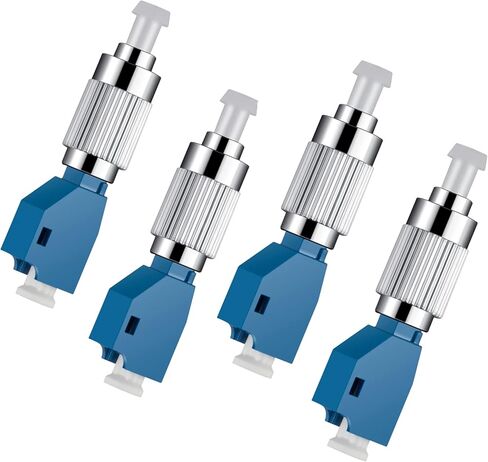 Duogalia 6 Pack FC Male to LC Female Adapter Fiber Optic Connector Visual Fault Locator Fiber Adapter for Fiber Tester Single Mode 9/125um Optical Adapter in Kuwait