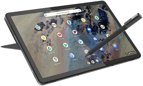 Lenovo Chromebook Duet 3 Snapdragon® 7c Gen 2 Compute Platform 8 GB LPDDR4X-2133MHz (Soldered) 128 GB eMMC 10.95" 2K (2000 x 1200), IPS, Glare, Touch, 70.8% NTSC, 400 nits, 60Hz 82T6001HUS in Saudi Arabia