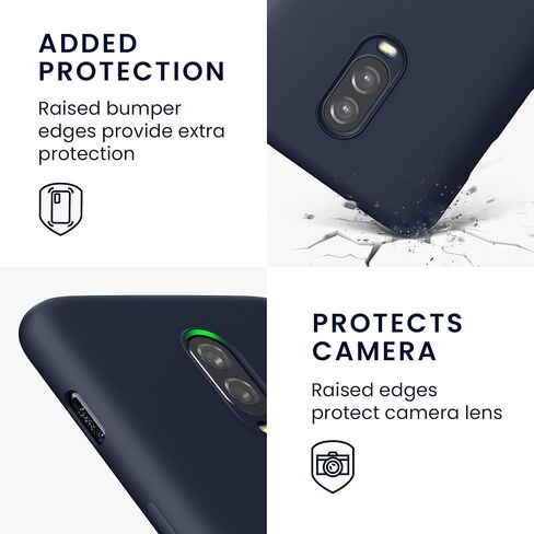 kwmobile Case Compatible with OnePlus 6T Case - Slim Protective TPU Silicone Phone Cover - Forest Green in Kuwait