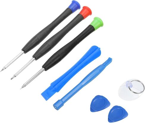 مجموعة أدوات فتح الهاتف من PATIKIL مفك براغي Spudger 8 في 1 لإصلاح الهاتف المحمول والكمبيوتر المحمول والكمبيوتر الشخصي (P1.5، T2، T0.8) in Kuwait