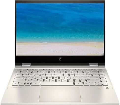 HP Pavilion X360 2-in-1 14" FHD IPS Touch-Screen Laptop Computer, Intel 11th Generation Core i5-1135G7, 8GB Memory, 256GB NVMe SSD, Intel Iris Xe Graphics, Windows 11 Home, Warm Gold - 14-dw1013dx in Saudi Arabia