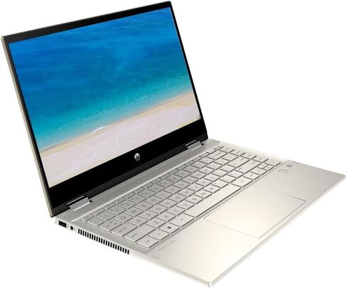 HP Pavilion X360 2-in-1 14" FHD IPS Touch-Screen Laptop Computer, Intel 11th Generation Core i5-1135G7, 8GB Memory, 256GB NVMe SSD, Intel Iris Xe Graphics, Windows 11 Home, Warm Gold - 14-dw1013dx in Saudi Arabia