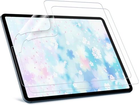 [عبوتان] واقي شاشة PAPERFEEL لجهاز iPad Air 5th (2022) وiPad Pro 11 بوصة/iPad Air 4th (2020) 11 بوصة، واقي شاشة ورق مطفي - اكتب ورسم مع قلم ابل كاستخدام على الورق in Kuwait