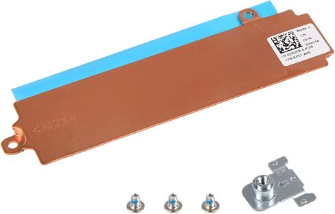 حامل تثبيت القرص الصلب M.2 2280 SSD MHKK8 0MHKK8 مع وسادة حرارية SSD 26X1Y 026X1Y 29GT8 لأجهزة الكمبيوتر المحمول Dell Alienware M15 R5 R6 R7 مقاس 15.6 بوصة in Kuwait