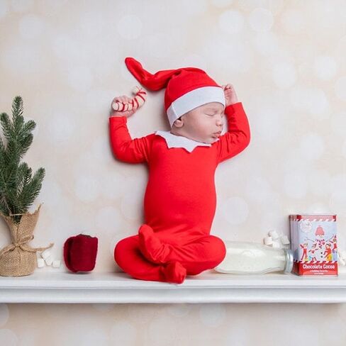 Zeroest Chrismas Newborn Photography Props Boy Girl Photoshoot in Kuwait