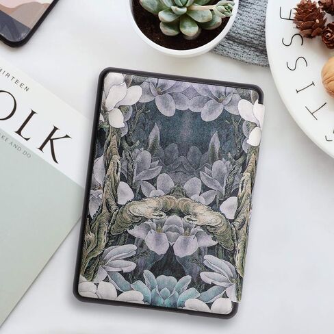حافظة WALNEW فقط لجهاز Kindle (رقم الموديل J9G29R) إصدار الجيل العاشر 2019 - حافظة جلدية نحيفة واقية من التنبيه/النوم التلقائي لجهاز Kindle 2019 in Kuwait