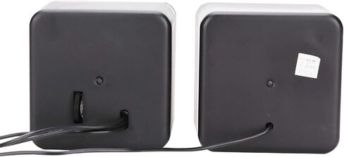 مكبر صوت للكمبيوتر الشخصي، مكبر صوت ستيريو بنمط مكعب سطح المكتب مقاس 3.5 ملم للكمبيوتر المحمول (قناتان) in Kuwait