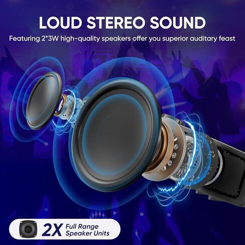 MELOGAGA Computer Sound Bar, USB/USB-C Powered PC Speakers Soundbar with HiFi Stereo Sound, Rotated Knob Volume Control for Desktop Monitor, iMac, MacBook, Laptop, Tablets in Kuwait
