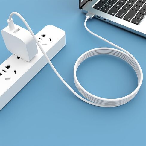 كابل Aurioen 140 واط USB-C إلى كابل مغناطيسي 3، كابل شحن آمن متوافق مع MacBook Pro 2021 M1 Pro & Max 14" 16"، MacBook Air 2022 M2، MacBook Pro 2023 M2 Pro & Max 14" 16" - 6.6 قدم in Kuwait