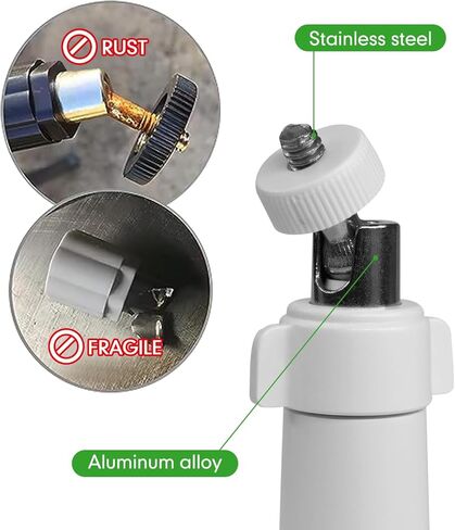 4 قطع حامل جداري قابل للتعديل لكاميرا الأمان SimpliSafe، دعامة تثبيت تدور 360 درجة لكاميرا المراقبة SimpliSafe، حامل حائط للكاميرا الداخلية الخارجية، أبيض (الكاميرا غير متضمنة) in Kuwait