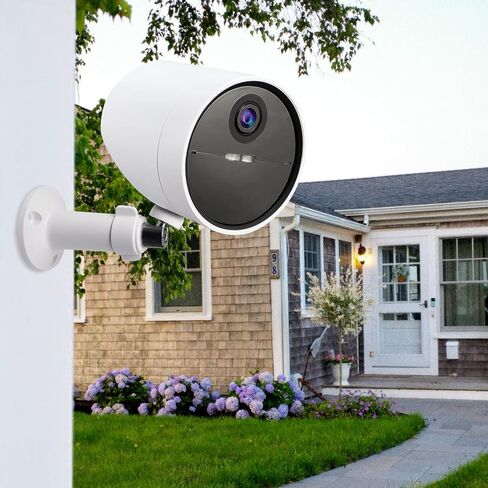 4 قطع حامل جداري قابل للتعديل لكاميرا الأمان SimpliSafe، دعامة تثبيت تدور 360 درجة لكاميرا المراقبة SimpliSafe، حامل حائط للكاميرا الداخلية الخارجية، أبيض (الكاميرا غير متضمنة) in Kuwait