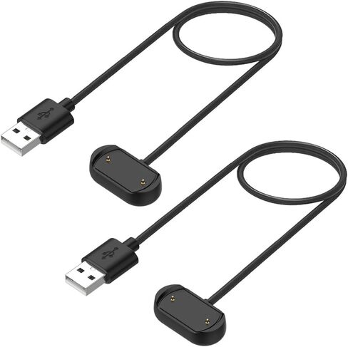 Kissmart Charger for Amazfit GTS 3, GTR 3, GTR 3 Pro, T-Rex 2, Magnetic Charging Cable Cord for Amazfit Smart Watch (3.3ft/1m) in Kuwait