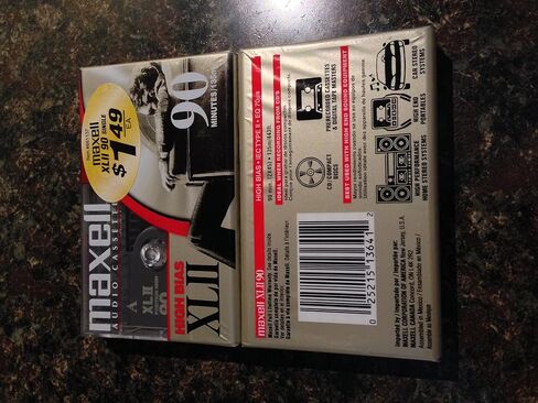 Maxell XL-II 90-Minute Blank Audio Cassette in Saudi Arabia