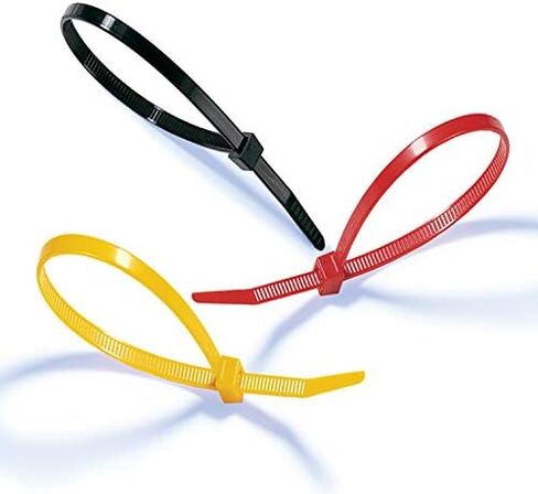 4 Inch Green Zip Ties (100 Pieces) 18lb Strength, Nylon Cable Wire Ties in Saudi Arabia