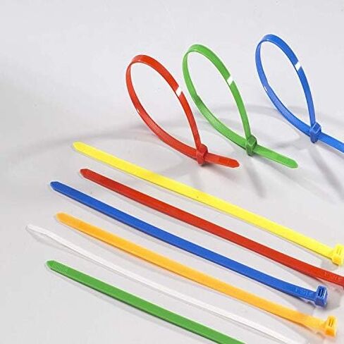 4 Inch Green Zip Ties (100 Pieces) 18lb Strength, Nylon Cable Wire Ties in Saudi Arabia
