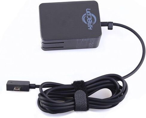 Kabcon Surface Power Supply Adapter 13w 5.2V 2.5A Charger for Microsoft Surface 3 Tablet with 6.5Ft Power Cord Including a Storage Pouch Bag in Kuwait