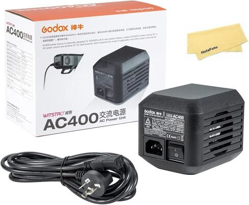 Godox AC400 AC Power Unit, AC Power Unit Source Adapter for for Godox AD400Pro, Compatible for Flashpoint XPLOR400 PRO in Saudi Arabia