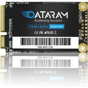 Dataram mSata SSD، محرك أقراص الحالة الصلبة الداخلي Mini Sata (256 جيجابايت) in Kuwait
