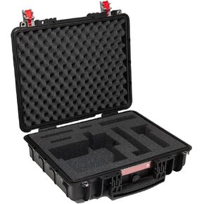 Manfrotto PRO Light Tough 47F، حافظة صلبة للكاميرا، حقيبة التصوير الفوتوغرافي والفيديو، حجم حقيبة اليد، حقيبة مبطنة مع إغلاق محكم وإسفنجة مكعبة مسبقًا، IP67، مقاوم للغبار، مقاوم للماء in Kuwait