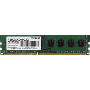 ذاكرة باتريوت سيجنتشر 8 جيجا DIMM DDR3 CL11 PC3-12800 (1600 ميجا هرتز) PSD38G16002 in Kuwait
