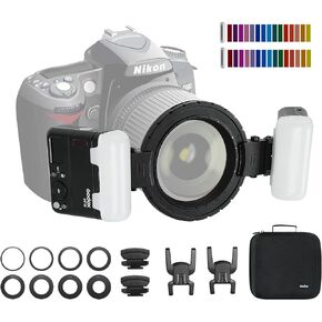 Godox MF12-K2 Macro Flash Kit MF12 2-Light Twin Flash for Canon Nikon Sony in Kuwait