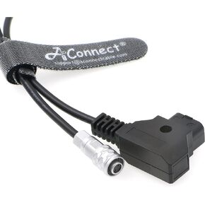 BMPCC-Weipu 2Pin-Blackmagic-Cable 2 Pin Female to D Tap سلك ملفوف للطاقة لكاميرا Blackmagic Pocket Cinema 4K|6K من Gold Mount V Mount