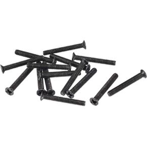 uxcell M2.5 x 14mm Phillips Screw Fasteners Black for Laptop PC TV Fan Switch 350pcs in Kuwait