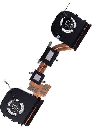 Deal4GO CPU & GPU Cooling Fan w/Thermal Heatsink Module Assembly 02XR044 Replacement for Lenovo Thinkpad P1 Gen 2 & X1 Extreme 2nd Gen in Saudi Arabia