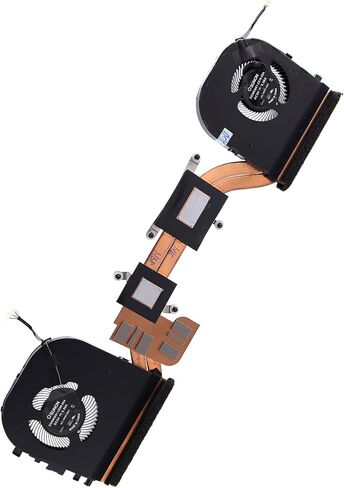 Deal4GO CPU & GPU Cooling Fan w/Thermal Heatsink Module Assembly 02XR044 Replacement for Lenovo Thinkpad P1 Gen 2 & X1 Extreme 2nd Gen in Saudi Arabia