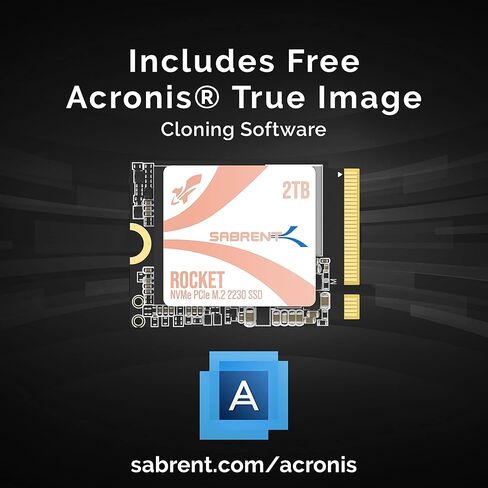 SABRENT Rocket 2230 NVMe 4.0 1TB High Performance PCIe 4.0 M.2 2230 SSD [SB-2130-1TB] in Kuwait
