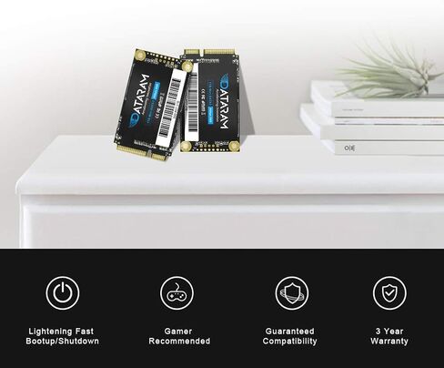 Dataram mSata SSD، محرك أقراص الحالة الصلبة الداخلي Mini Sata (256 جيجابايت) in Kuwait