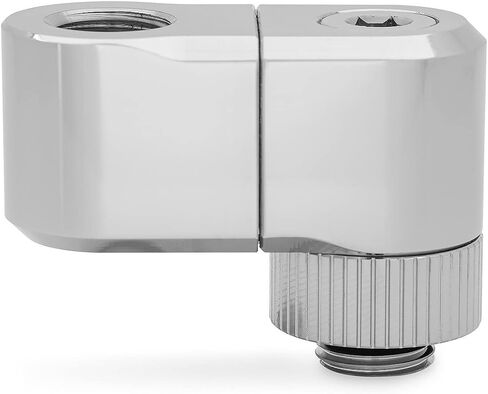 EKWB EK-Quantum Torque Double Rotary Offset 28 Fitting, Nickel in Saudi Arabia