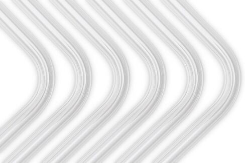 EKWB EK-Loop Hard Tube 16mm 0.8m Pre-Bent, 90 Degree, 550x250mm, Acrylic, 6-pack in Saudi Arabia