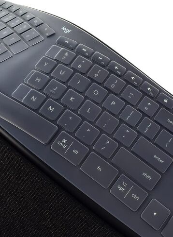 Ultra Thin Desktop PC Silicone Clear Keyboard Cover Skin Protector Compatible with Logitech MK710 K710 MK710-RB MK735 Wireless Keyboard (NOT for Other Desktop Keyboards) in Kuwait
