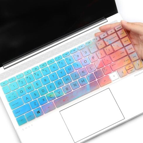 Keyboard Cover for HP Envy 13t-ba 13-bd 13z-ay, HP Envy x360 2-in-1 15.6 Fingerprint Reader 15m-EU/ES 15-ep 15-es2075cl 15-es2026nr 15m-es1023dx 15t-es100 15m-eu0013dx 13-bd0031nr 13m-bd1033dx in Saudi Arabia