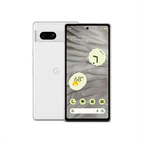 Google Pixel 7a - Unlocked Android Cell Phone - Smartphone with Wide Angle Lens - 128 GB -  Sea with Pixel Buds A-Series - Wireless Earbuds - Headphones with Bluetooth - Charcoal in Kuwait